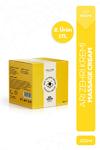 Mila Care Health&Beauty Bee Venom Arı Zehri Kremi 100ml