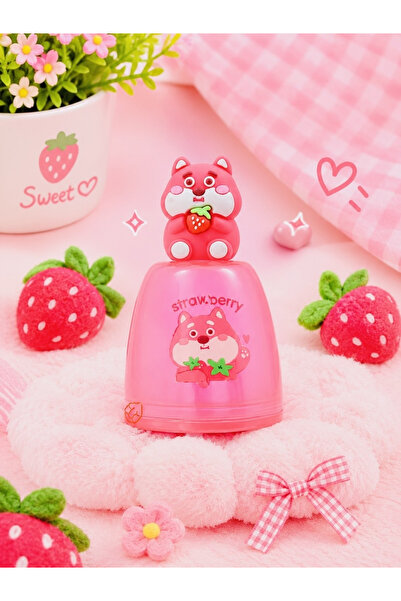 ÖZ OFİS Strawberry Bear Jumbo Boy Çift Bıçaklı Kalemtıraş 1 adet