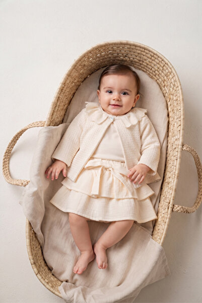 Bebezade Baby Girl |   Children's Nazende Top and Bottom Set