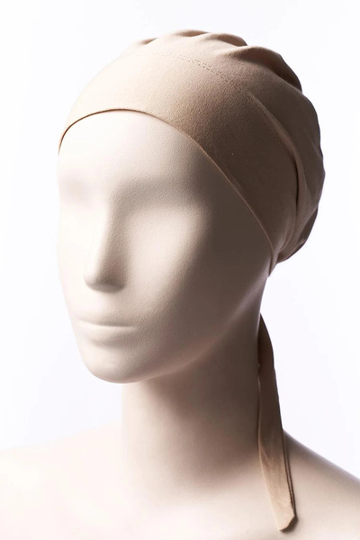 Kayra Cotton Bonnet Beige