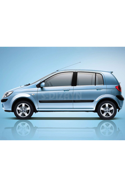 S Dizayn S-Dizayn Hyundai Getz Krom Cam Çıtası 6 Prç 2002-2011 6202060