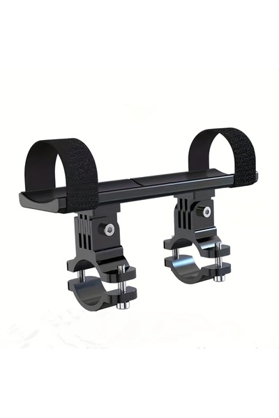 Choice black A Adjustable Bicycle Light Bracket Support Thickened Pad Protect...