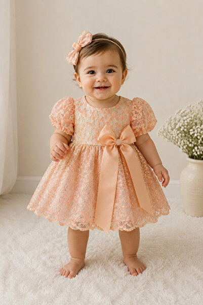 Elwirababyboutiqe somon pul işleme detaylı elbise