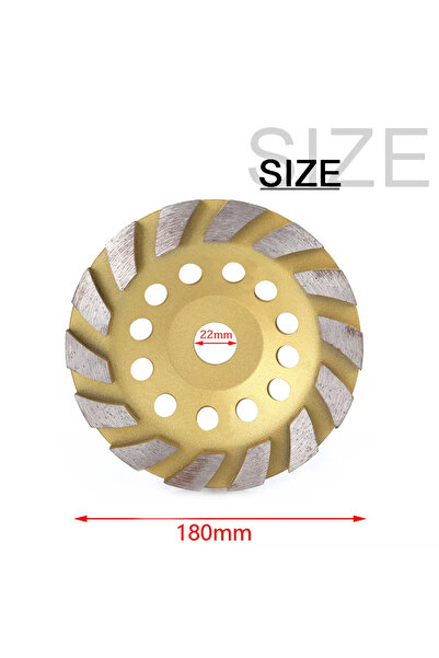 Choice1 180x22mm 80/100/125/150/180mm Diamond Segment Grinding Cup Wheel Disc...