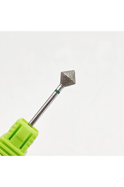 choice2 Light Yellow 1Pcs New Rhombus Diamond Nail Drill Bit Nail Polishing H...