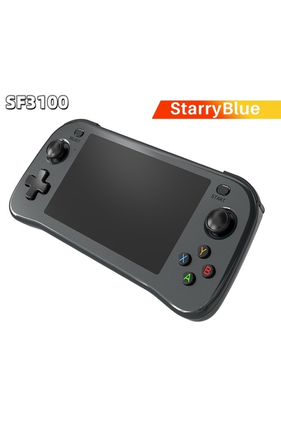 Choice5 SF3100 Black 64GB SF3000 Retro Handheld Video Game Console Linux Syst...