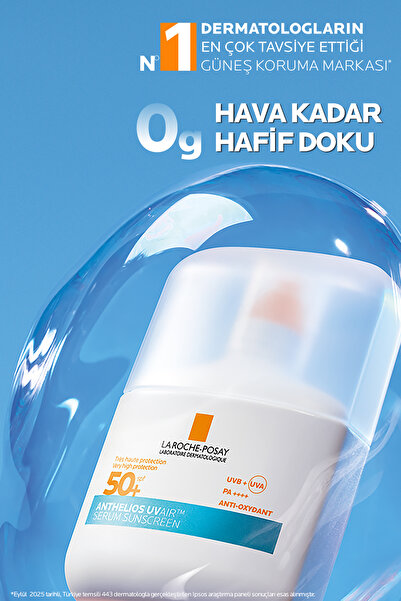 La Roche Posay Anthelios UVAIR SPF50+ Çok Yüksek Yüz Güneş Koruması Sağlayan Ultra Güçlü Güneş Koruyucu Serum 50 ml