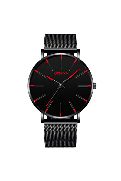 Choice5 H Top Brand Fashion Minimalist Ultra-thin Watch Men's Business Stainl...