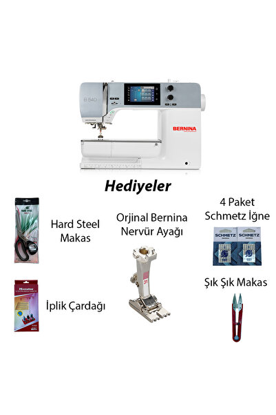 BERNINA B540 Piko Makinesi 9 Mm (SADECE PİKO) (Hediyeli)