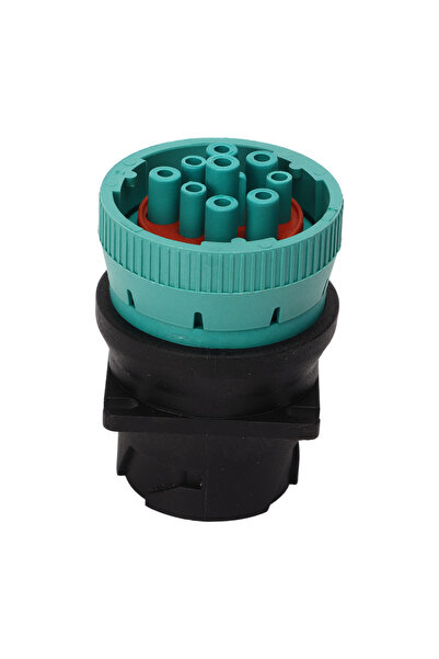 Choice Black J1939 II Adapter 9 Pin Truck Diagnostic Port Connector Replaceme...