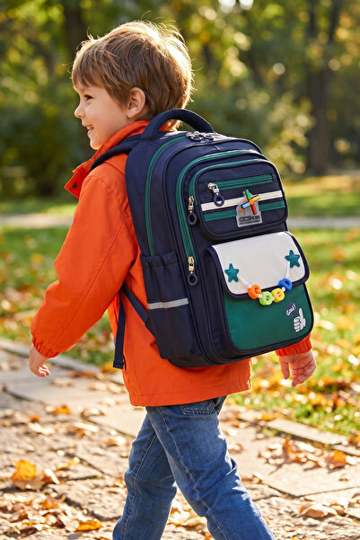 byhakan Ç-51981 School Bag Backpack Dark-Green