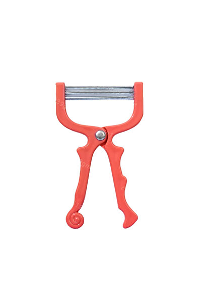 Choice1 Red Facial Hair Removal Device, Safe Handheld Spring Roller Type, Wom...
