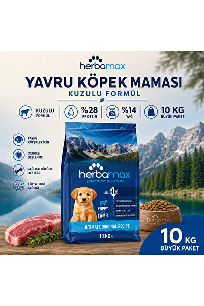 HerbaMax Yüksek Hayvansal Protein Sayesinde Gelişim Destekleyici - Kuzu Etli ...