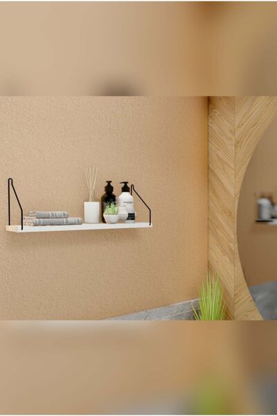 Catchme Duvar Rafı Kitaplık Mutfak Banyo Yaşam Alanı 15 X 40 Cm