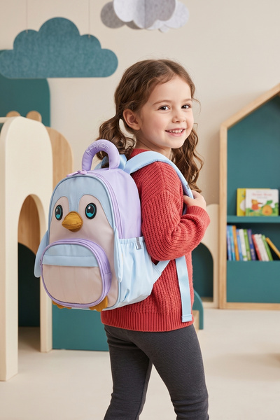 byhakan Ç-51985 Primary School Bag School Bag Lila