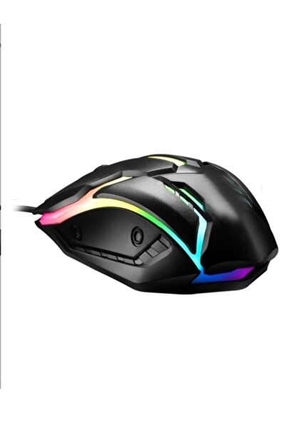 Genel Markalar Gaming Mouse Kablolu Oyun Mause Usb Ledli 1600 Dpı