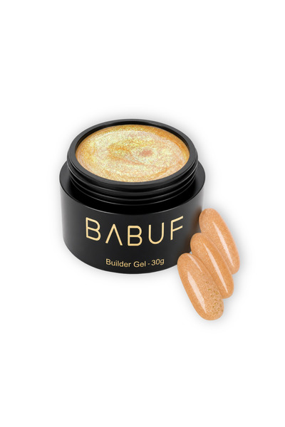 BABUF Gel de construcție autonivelant Mermaid Golden Peach MBG4, 30g