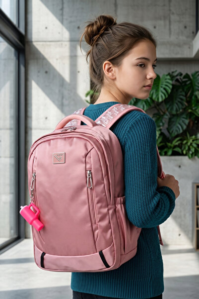 byhakan Ç-51998 School Bag Backpack Pink