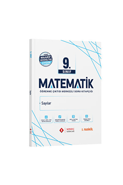 Sonuç Yayınları 2025-2026 Sonuç 9.sınıf Matematik Fasikül (Yeni Müfredat)