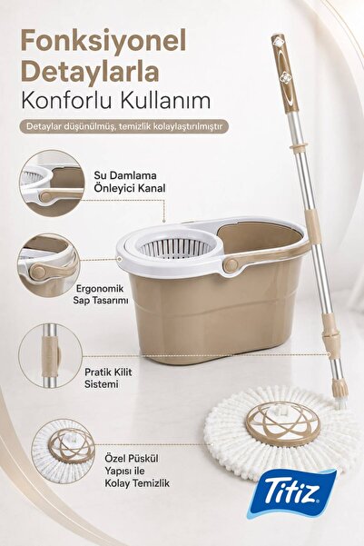 Titiz Storm Temizlik Seti - Kutu´lu Tp-667 / 10lt Tp-667