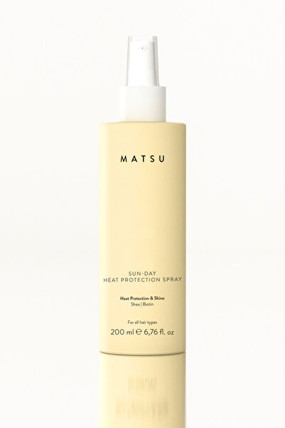 MATSU Sun-Day Isı ve Güneş Koruyucu Saç Spreyi 232°C Isı Koruması 200 ml