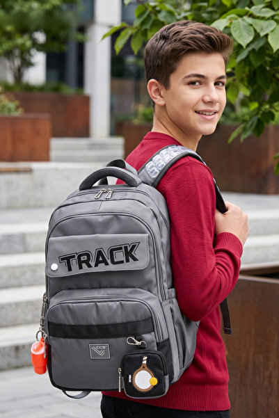 byhakan Ç-52003 School Bag Backpack Gray