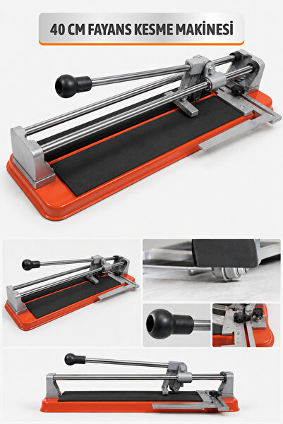 Promaster MS52541 Fayans Kesme Makinesi 40 cm Manuel Seramik Karo Kesici Çeli...