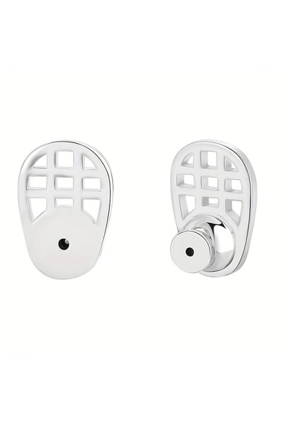 Choice1 Silver 2PC 2026 New Ear Stud Back Holder, Suitable for Drooping Ears,...