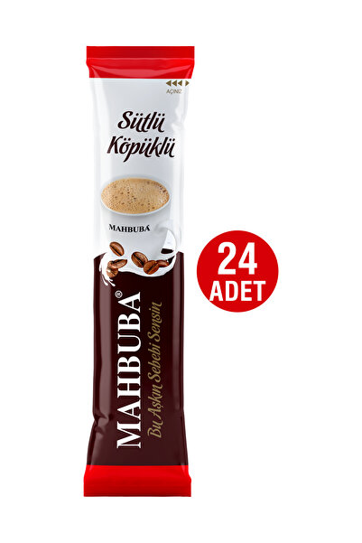 Mahbuba 3ü1 Arada Sütlü Köpüklü Hazır Kahve 24x18gr