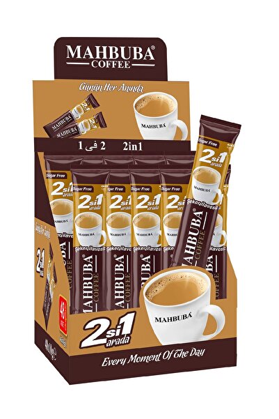 Mahbuba 2si1 Arada Şekersiz Hazır Kahve 48x10gr