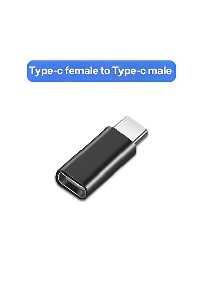Choice3 black1Pcs USB C3.0 A Adapter USB 3.0 Type-C Male to Male and Female t...