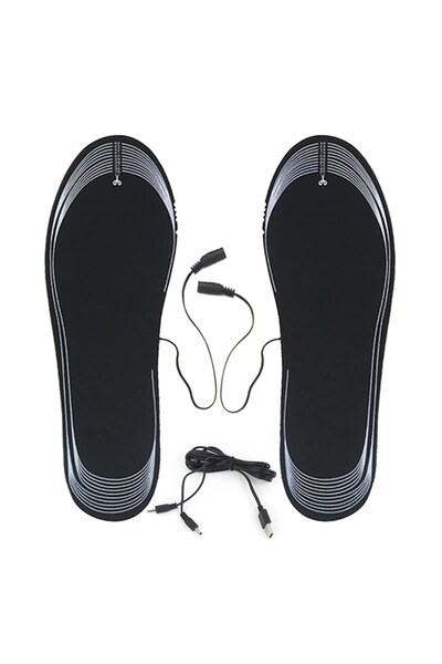 Generic Brand نعل حذاء تسخين USB 5W للجنسين مقاس 35-45 (وسادة حذاء كهربائية)
