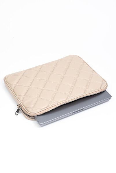Sevinç Çanta MacBook Air Pro 13 & 14 Inch Laptop Case Beige