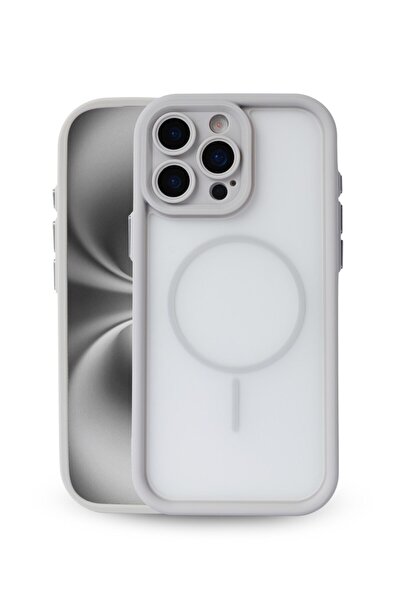 Vissona iPhone 16 Pro Uyumlu Kamera Korumalı Magsafe Wireless Şarj Özellikli ...