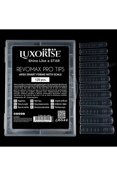 LUXORISE Επαναχρησιμοποιήσιμες άκρες REVOMAX PRO TIPS Εύκαμπτη κορυφή για πολ...