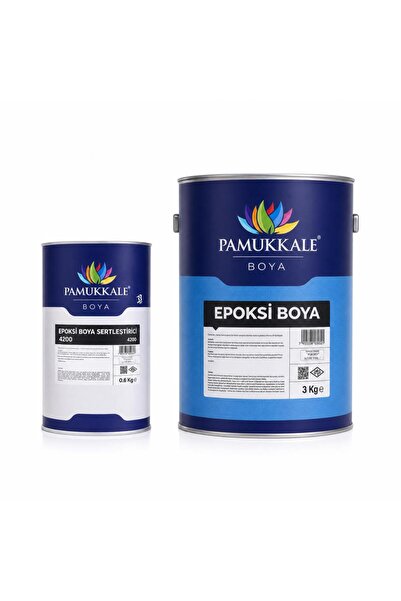 Pamukkale 4200 Epoksi Boya 3.6 Kg Beyaz