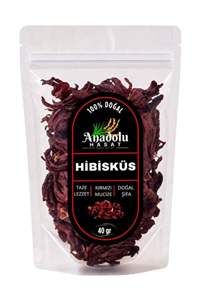 ANADOLU HASAT ANADOLUHASAT Hibisküs 40 gr Nar Çiçeği Otu Bitkisi
