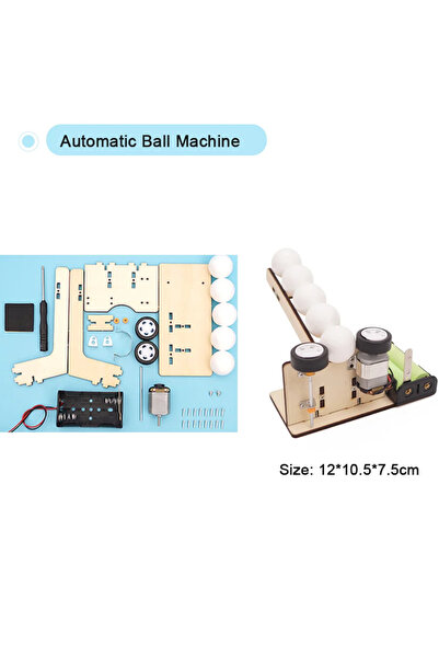 Choice Ball Machine DIY Physical Model Science Experiment Educational Toy Han...