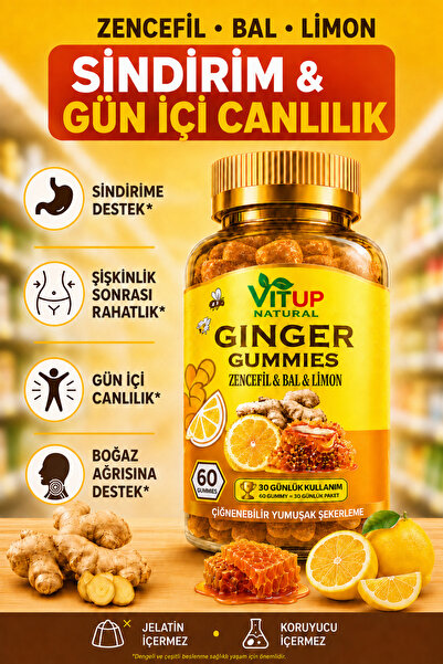 Ginger Gummies – Ginger Shot’ın Gummy Formu
