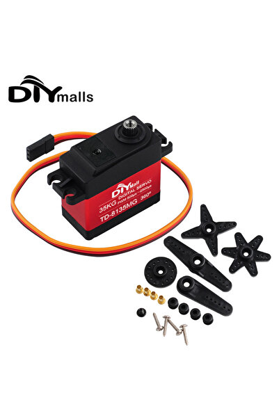choice2 1PCS 35KG Servo 360 Degree Continuous Rotation Servo Digital Carbon B...