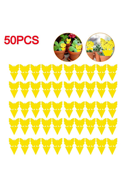 Choice1 Butterflies 50PCS Double Sided Butterfly Sunflower Shaped Sticky Inse...