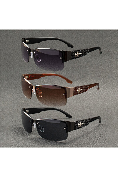 Choice 3PCS 3PCS New Fashion Designer Sunglasses Women High Quality Retro Wom...