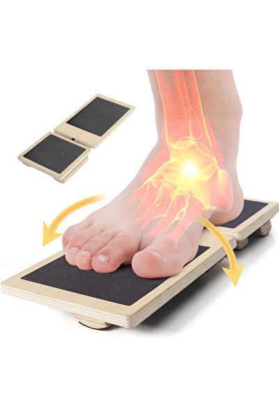 Choice 1 set wood Physical Therapy Posture Corrector Single Foot Balance Boar...