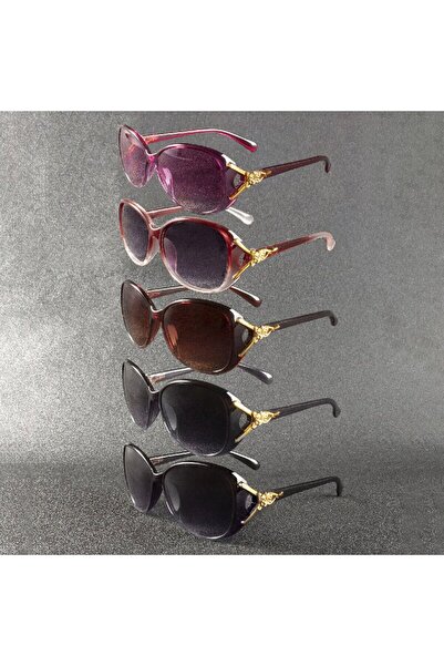 Choice 5PCS 5PCS Fashion Oversized Sunglasses Women PC Female Big Frame Gradi...