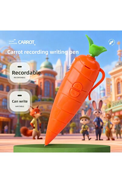 Choice b-1pcs Judy & Nick Carrot Voice Recorder Electronic Sound Toy Can Writ...