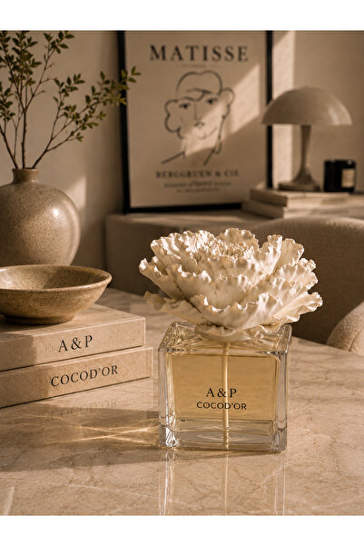 a&p Papatya Kokulu dekoratif seramik çiçekli diffuser 100 ml