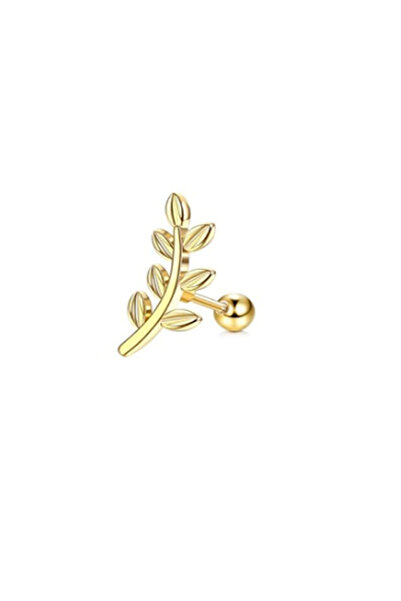 Choice S3-1pc-golden 1Pc 16G Stainless Steel Screw Back Stud Earrings for Wom...