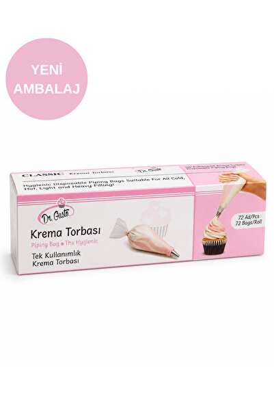 Dr. Gusto Tek Kullanımlık Krema Torbası ( Sıkma Torbası) 72 Li şef