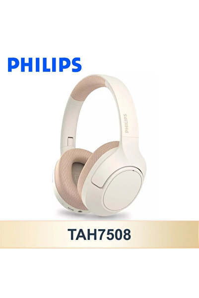 Choice1 Philips White Philips TAH7508 Bluetooth Headphones Active Noise Cance...
