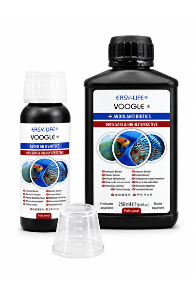 Easy-Life Voogle 100 ml | Doğal Balık ve Stres Azaltıcı Akvaryum Bakım Ürünü